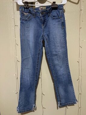 l.e.i. Ashley Ultra Low Rise Women's Straight-Leg Jeans